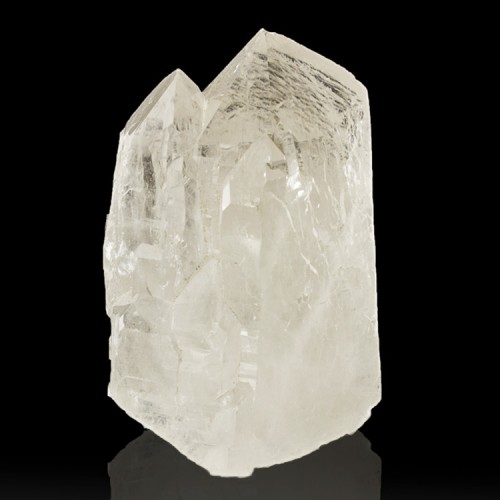 3.1" Twinned Crystals of Gem Clear Terminated...