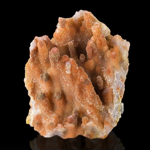 2.6" Sparkly DRUZY QUARTZ Crystals on CHALCED...
