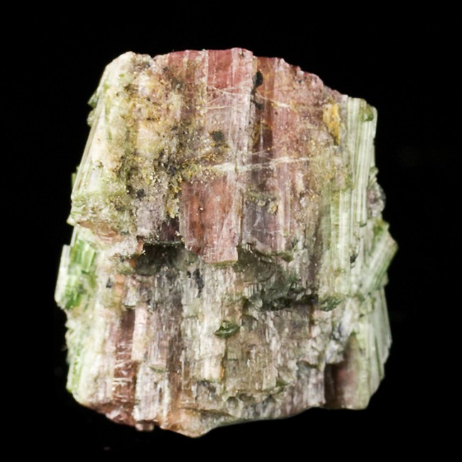 1.6" 265ct Ruby Red & Grass Green WATERMELON TOURMALINE CRYSTAL Brazil for sale