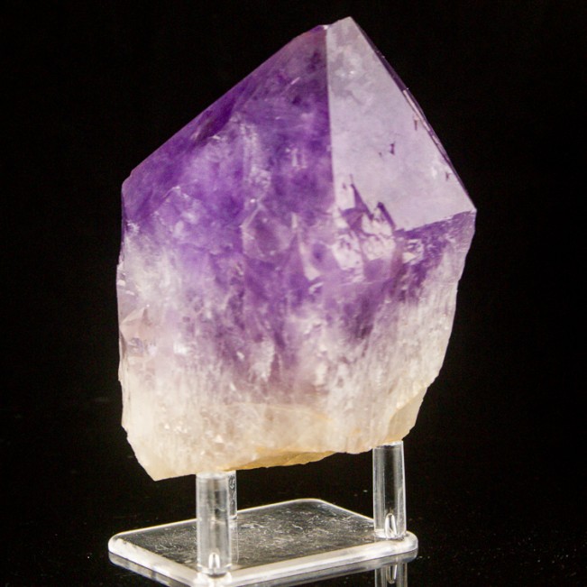 5.0" Grape Jelly Purple AMETHYST Terminated Chisel-Tip Crystal Bolivia for sale