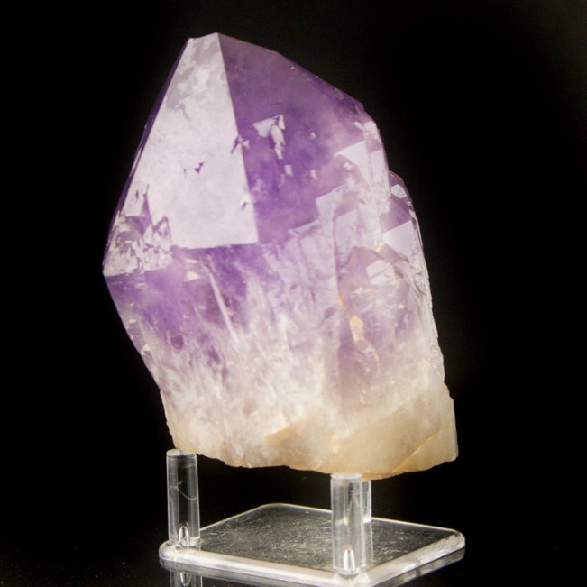 5.0" Grape Jelly Purple AMETHYST Terminated Chisel-Tip Crystal Bolivia for sale