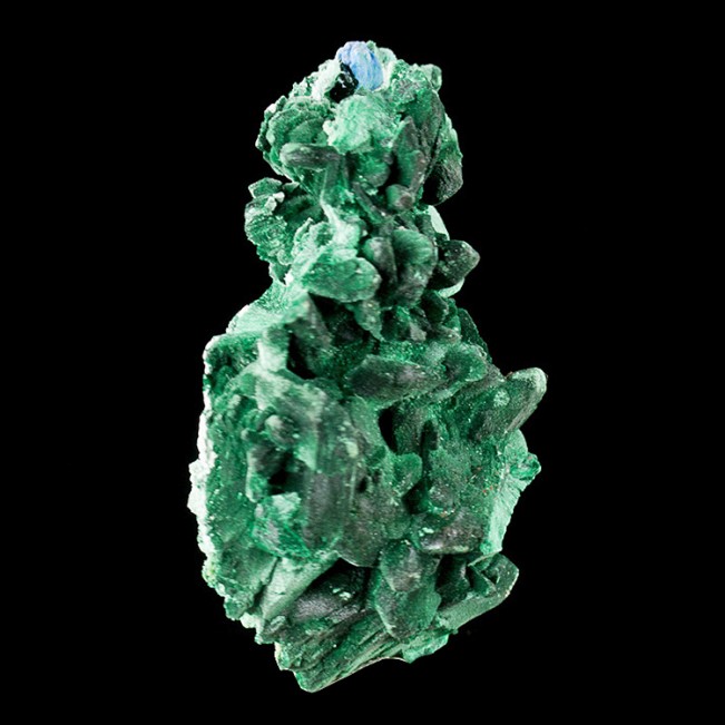 2.2" Green MALACHITE Replacement PSEUDO of AZURITE Crystals Milpillas for sale