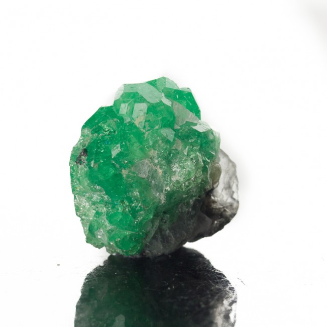 .8" 36.8ct Gemmy TSAVORITE GARNET Crystal Vivid Screamin'Green Tanzania for sale
