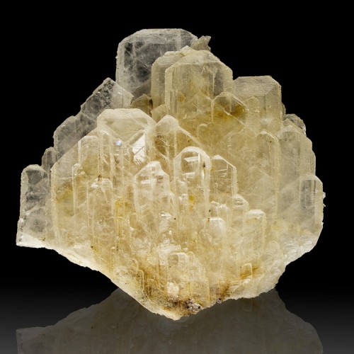 4.3" Long Clear BARITE Bladed Crystals Tight ...