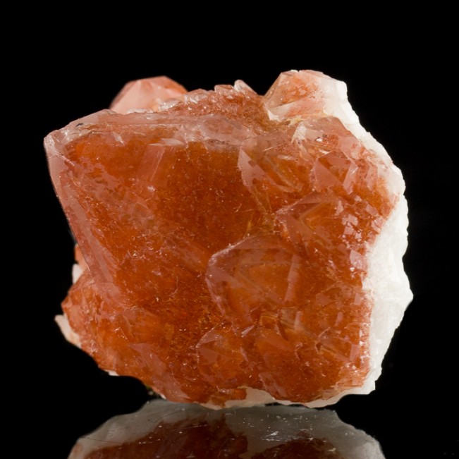 1.7" Dark Red Terminated RED QUARTZ Crystals Orange River South Africa for sale