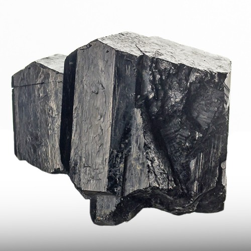 3" Shiny Terminated Midnight Black SCHORL TOU...