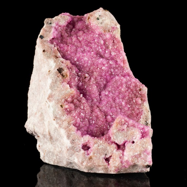 4.4" BubbleGum Pink COBALTOAN CALCITE Mounds ofSparkly Crystals Morocco for sale