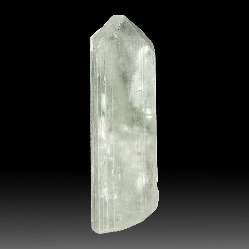 2.4" 172ct LtGreen Natural GEM HIDDENITE Crys...