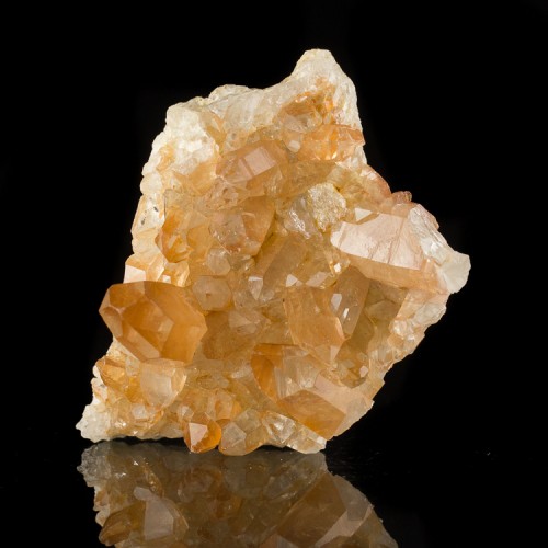3.3" Colorful TANGERINE QUARTZ Terminated Gem...