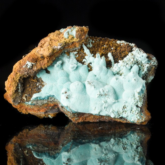 2.1" Plush VELVET ROSASITE Robins Egg Blue Crystal Mounds Mapimi Mexico for sale