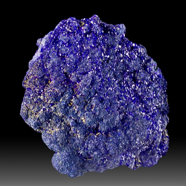 2.7" Dark Blue AZURITE Sparkly Glittery Twinkly Crystals All Over China for sale