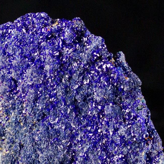 2.7" Dark Blue AZURITE Sparkly Glittery Twinkly Crystals All Over China for sale