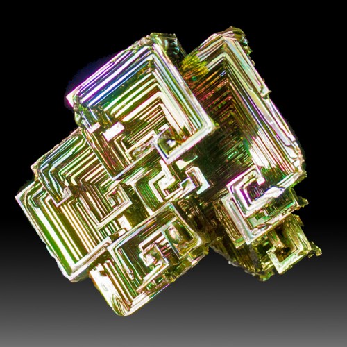 3.0" Flashy Flamboyant Rainbow BISMUTH Deeply...