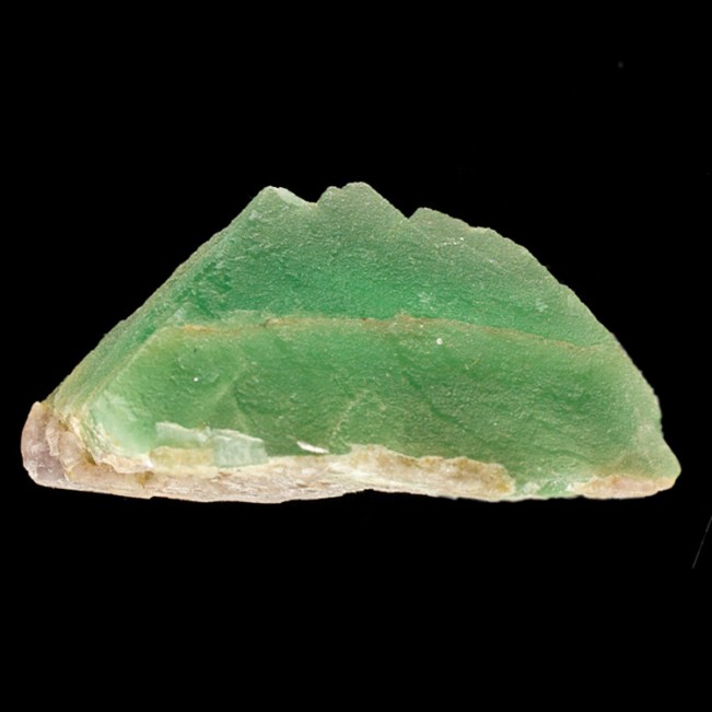 3.7" Vivid Maximum Green Translucent Octahedral FLUORITE Crystal China for sale