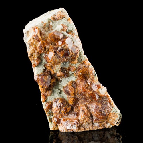 2.5" GROSSULAR GARNET (var. Hessonite) Dark R...