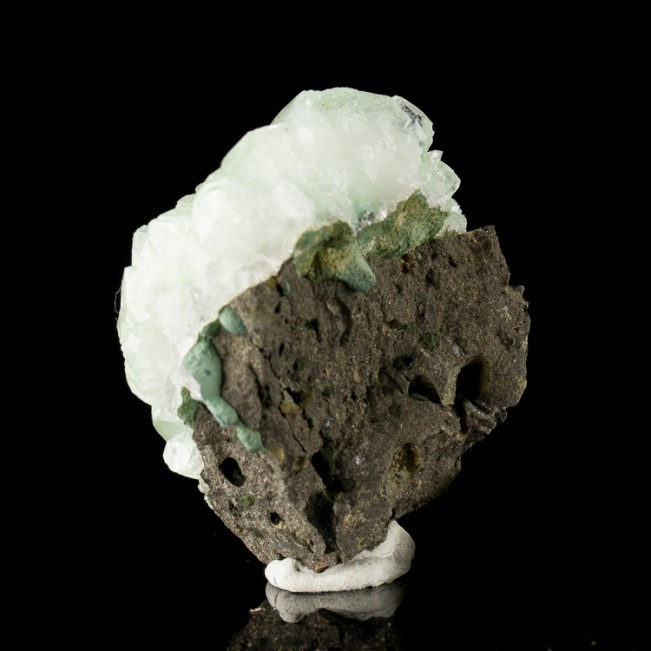 2.6" VibrantElectricGreen APOPHYLLITE Sharp Shiny Crystals to1.4" India for sale