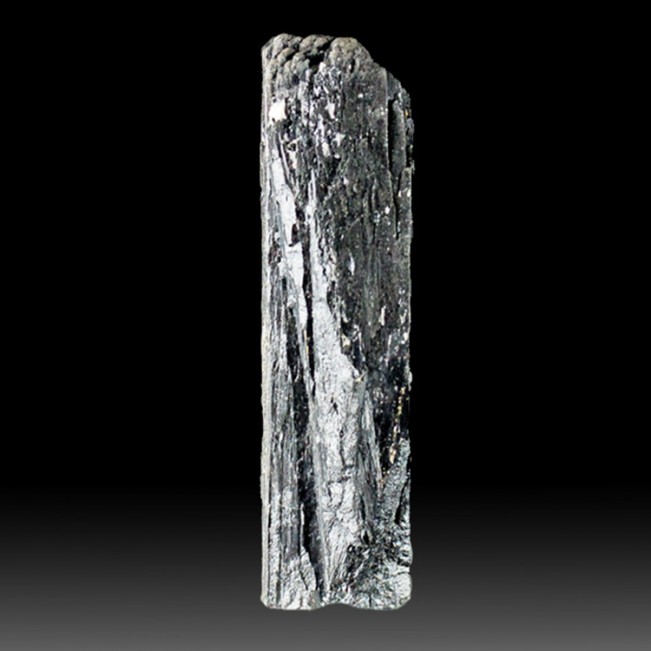 3" Shiny Black ILVAITE Sharp Terminated Crystal Huanggang Mine Mongolia for sale
