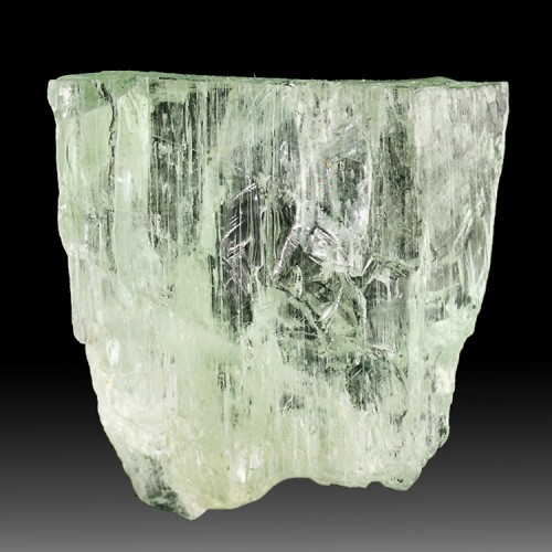 1" 42.4ct BrightGreen GEM HIDDENITE Terminate...