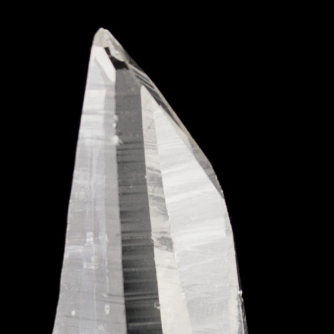 3.1" Water Clear Gem QUARTZ Tessin Habit Terminated Crystal Colombia for sale