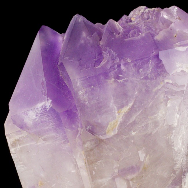 3.8" Sharp Gemmy Rich Purple-Violet AMETHYST Terminated Crystals Kenya for sale