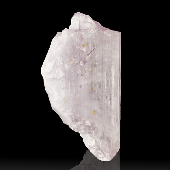 3" Pleochroic LavenderPink KUNZITE Crystal DoubleTerminated Afghanistan for sale