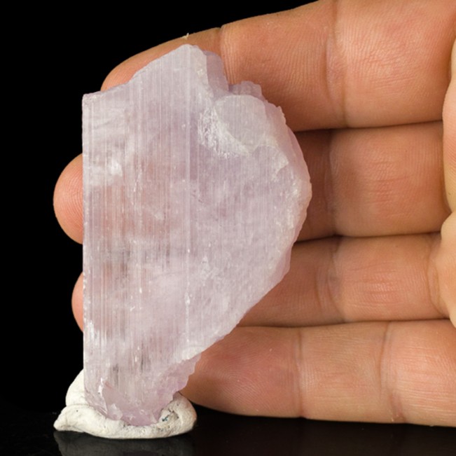 3" Pleochroic LavenderPink KUNZITE Crystal DoubleTerminated Afghanistan for sale
