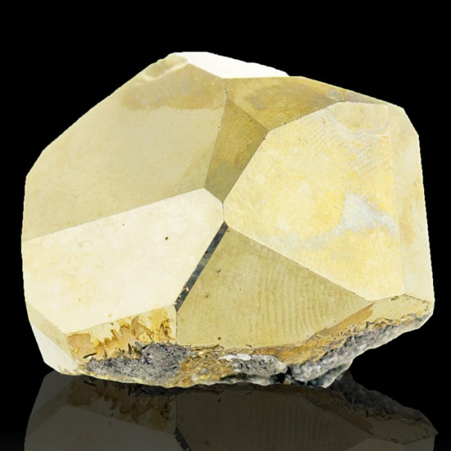 1.7" Brilliant Shiny Complex PYRITE CRYSTAL Brassy Gold Color Tanzania for sale