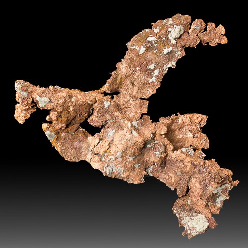 4.6" Bright Shiny COPPER CRYSTALS Nicely Form...