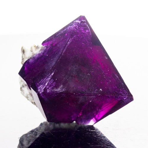 2.2" Lab Grown Purple Violet Octahedral ALUM ...