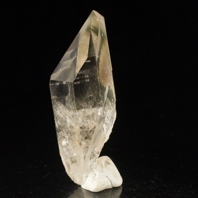 2.9" Clearly Visible Green-Tan-Red PHANTOMS in QUARTZ Crystal Brazil for sale