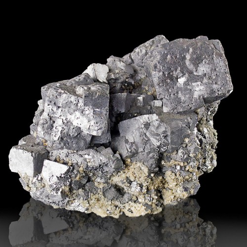 4.5" Sharp Cluster Metallic Silvery Gray GALE...