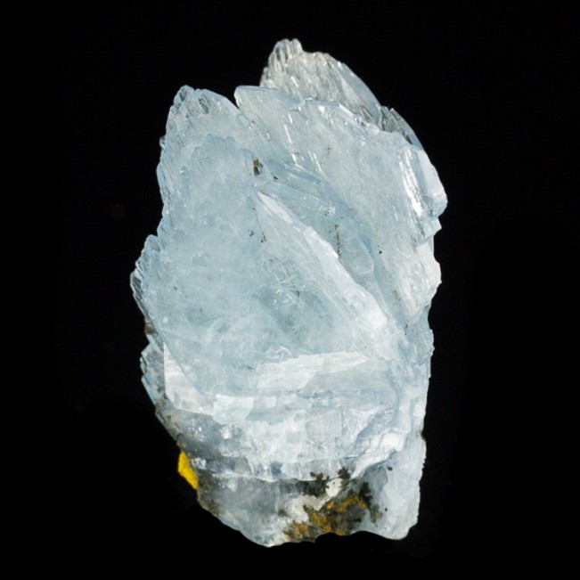 2.7" Gemmy Shiny Transparent SkyBlue BARITE Terminated Crystals Morocco for sale