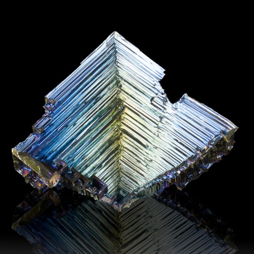 3" Shiny Metallic Blue-Yellow-Magenta BISMUTH...