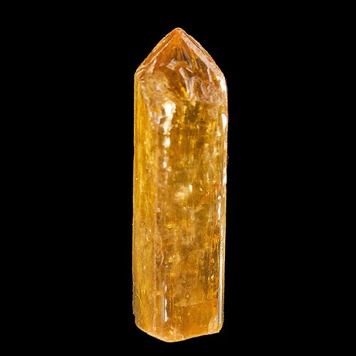 1.0" 20.8ct Juicy Orange IMPERIAL TOPAZ Gemmy...