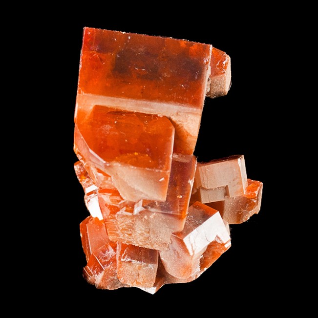 1.1" Dark Red VANADANITE Crisp Crystals to .8" w/Tan ENDLICHITE Morocco for sale