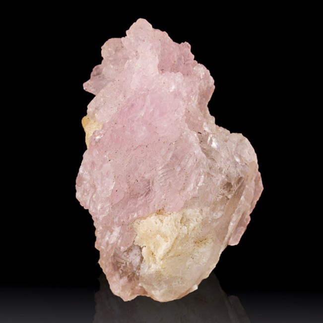 1.9" Rare ROSE QUARTZ CRYSTALS Terminated Sharp RosyPink & Gemmy Brazil for sale