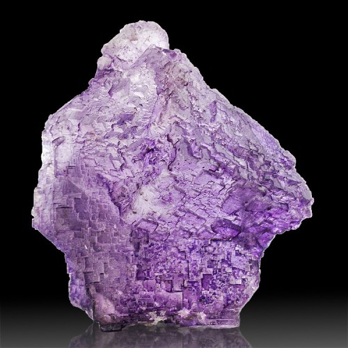 2.8" Sharp Lustrous Violet Step Face FLUORITE...