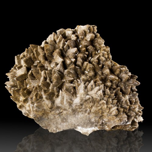 4.6" Rich Chocolate Brown Dogtooth CALCITE Pr...