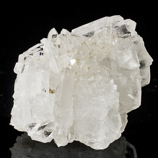 4.3" GemClear FADEN QUARTZ DblTermnated Crystals w-White Lines Pakistan for sale