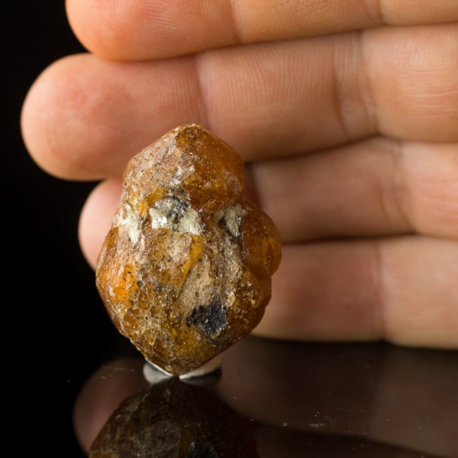 1.5" 180ct GemmyShiny FruityOrange SPESSARTINE GARNET Crystals Tanzania for sale