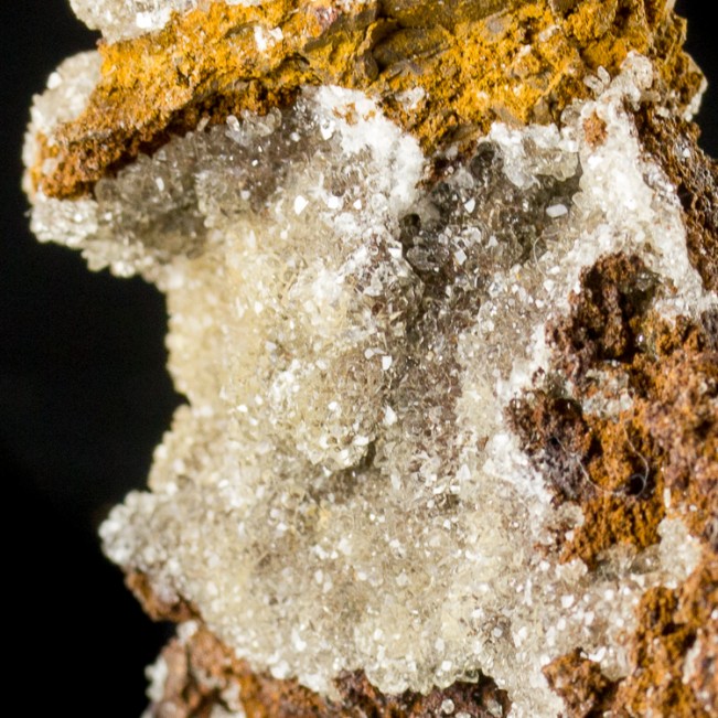 2.5" Sparkling Colorless Gemmy TARBUTTITE Crystals on Limonite Zambia for sale