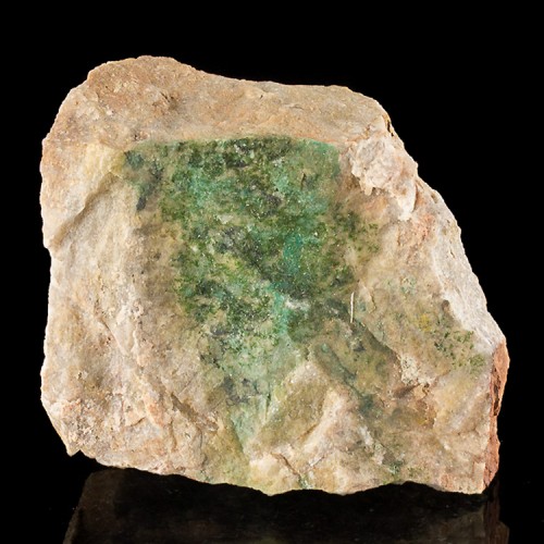 3.9" Rare Green LIBETHENITE Micro Crystals on...