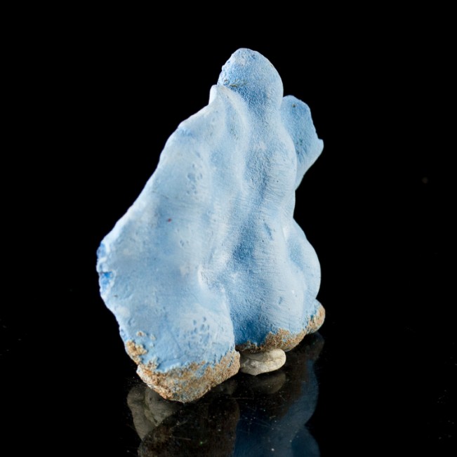 2.5" Botryoidal Turquoise Blue SHATTUCKITE Crystal Hemispheres Namibia for sale