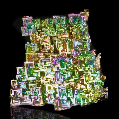 3.1" Wild Colors Skeletal BISMUTH Crystals St...