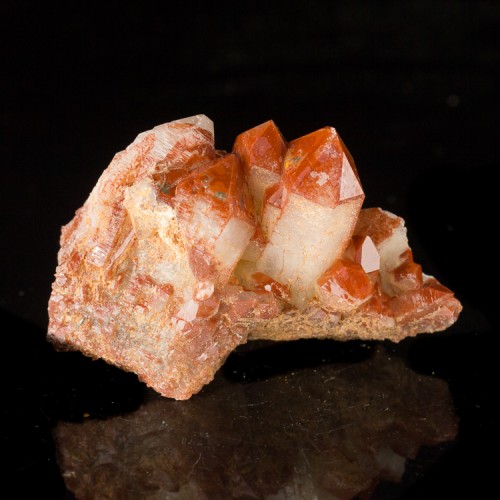 2.4" Colorful Cardinal RED QUARTZ Crystals Or...