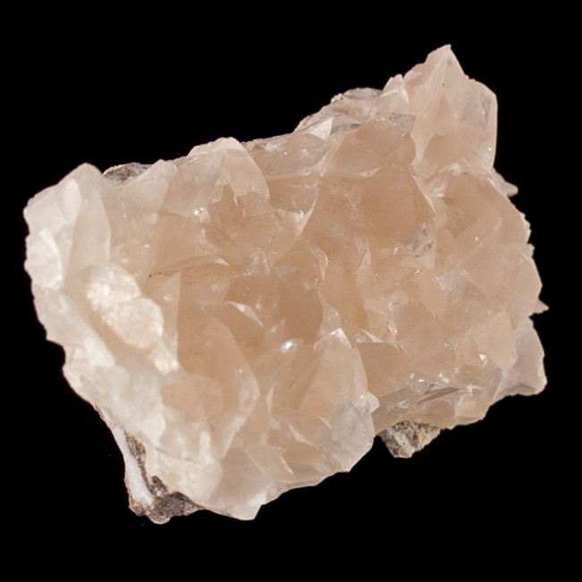 4.8" PINK CALCITE Sharp Shiny Wedge Shape Tabular Crystals Hunan China for sale