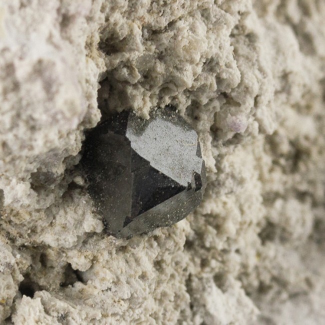 9.5mm BIXBYITE Sharp Crystals on 3" White Rhyolite Thomas Range Utah for sale