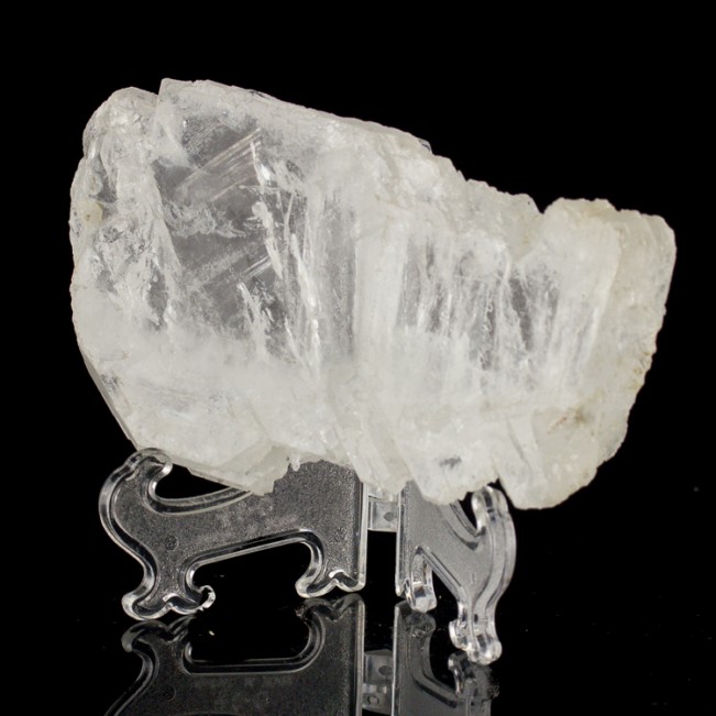 4.8" FADEN QUARTZ Line of White Air Bubbles Down the Middle Pakistan for sale