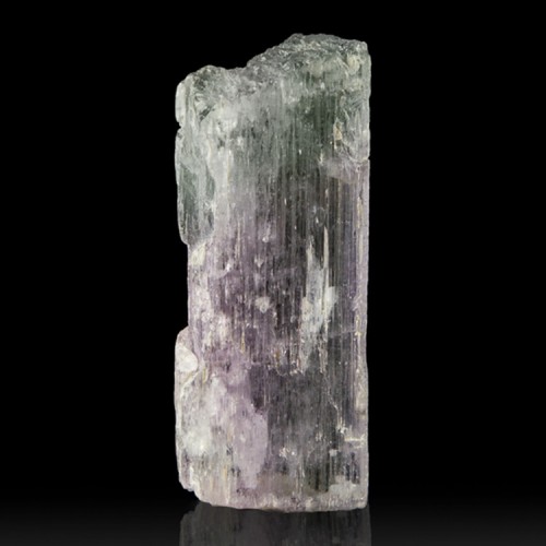 2.7" 229ct DblTerminated PINK KUNZITE w/Green...