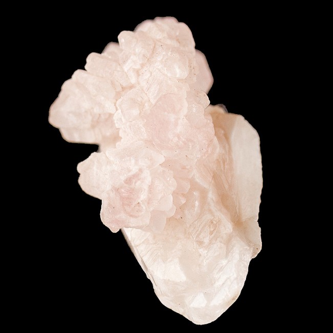 2.1" Rare Terminated Sharp ROSE QUARTZ CRYSTALS Pink and Gemmy Brazil for sale